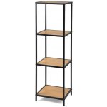 Noela Knihovna regál ARCANA 120x37 přírodní – Sleviste.cz