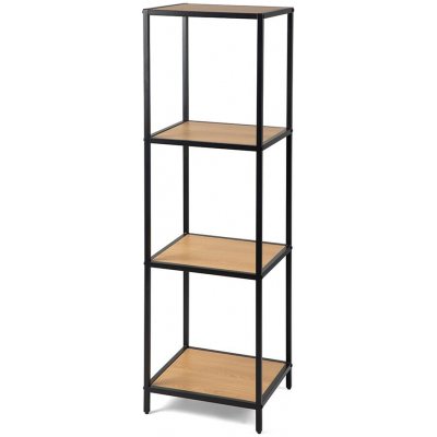 Noela Knihovna regál ARCANA 120x37 přírodní – Sleviste.cz