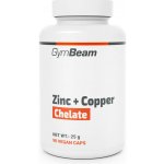 GymBeam Zinc + Copper chelate 90 kapslí – Hledejceny.cz