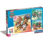 Clementoni Dětské Paw Patrol 25209 3 x 48 dílků – Sleviste.cz