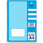 Bobo blok A4 čistý kroužkový 50 listů – Zboží Živě