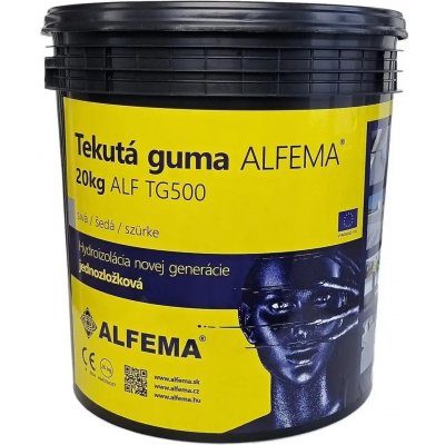 Alfema Tekutá guma TG500 šedá 20 kg od 5 750 Kč - Heureka.cz