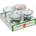 Weck zavařovací sklenice 4 ks x 500ml – Zboží Dáma