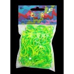 RAINBOW LOOM Original gumičky 300 kusov žlto zelená – Zboží Dáma