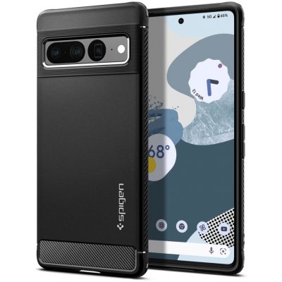 Pouzdro SPIGEN RUGGED ARMOR GOOGLE PIXEL 7 PRO MATTE černé – Zboží Mobilmania