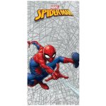 Carbotex Bavlněná plážová osuška Spiderman motiv Pavučina 70 x 140 cm – Zbozi.Blesk.cz