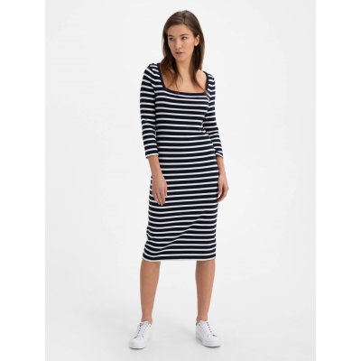 Gap šaty Modern Squareneck dress – Zboží Mobilmania