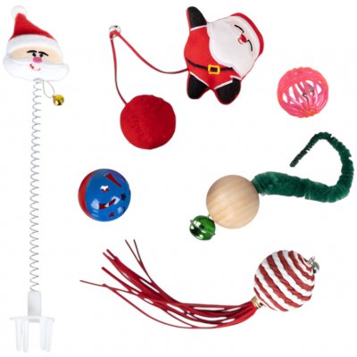 Purlov 26380 Vánoční sada hraček 6 ks – Zboží Mobilmania