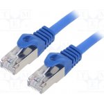 Gembird PP6A-LSZHCU-B-0.5M patch, RJ45 cat.6A SFTP LSZH, 0.5m, modrý – Zboží Živě