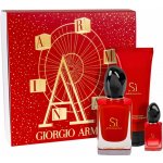 Giorgio Armani Si Passione EDP 50 ml + EDP 7 ml + tělové mléko 75 ml dárková sada – Hledejceny.cz