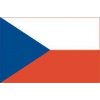 Vlajka Vlajka ČR - prapor, karabiny na zavěšení 90 × 60