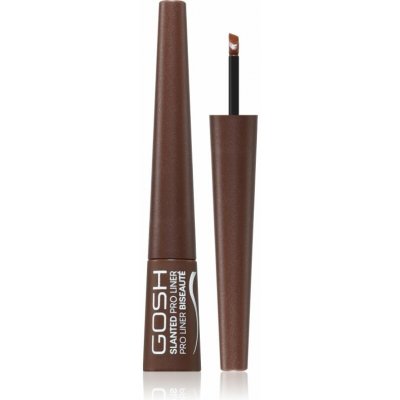 Gosh Slanted Pro Liner tekuté oční linky 003 Matt Brown 2,5 ml – Zboží Dáma