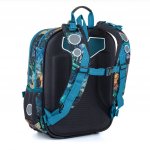 Topgal batoh Stavební stroje BAZI 26018 modrá – Zboží Dáma