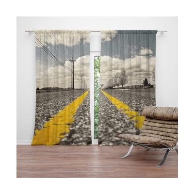 Sablio Závěs Cesta: 2ks 140x250cm – Hledejceny.cz