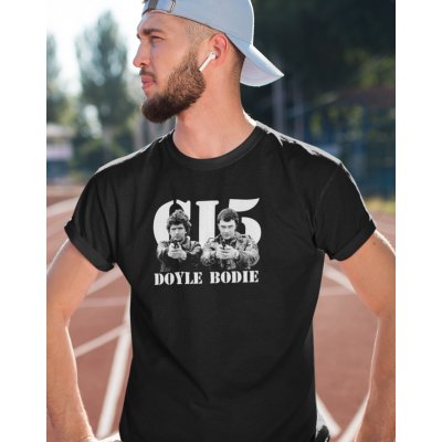 Pánské tričko Bodie a Doyle Canvas 0849 černé – Sleviste.cz