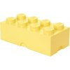 LEGO® Storage box 25 x 50 cm světle žlutá