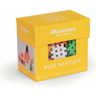 Marioinex Waffle Midi bloky 90ks. 2+ Marioinex