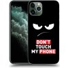 Pouzdro a kryt na mobilní telefon Apple Pouzdro Picasee ULTIMATE CASE MagSafe Apple iPhone 11 Pro - Angry Eyes - Transparent