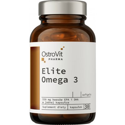 Ostrovit Pharma elite Omega 3 D3 + K2 30 kapslí – Hledejceny.cz