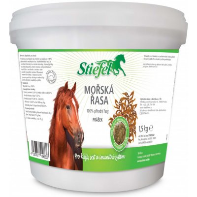 Stiefel Prášek z mořských řas pro koně 1,5 kg – Zboží Dáma