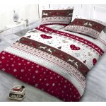 Xpose flanel povlečení SANTA 140x220 70x90 – Zboží Dáma