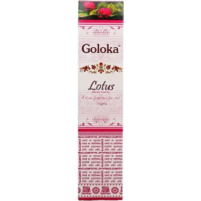 Goloka DNM vonné tyčinky Lotus 15 g – Zboží Dáma