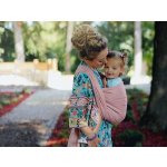 Little Frog šátek růžová Linen Wildness – Zboží Dáma