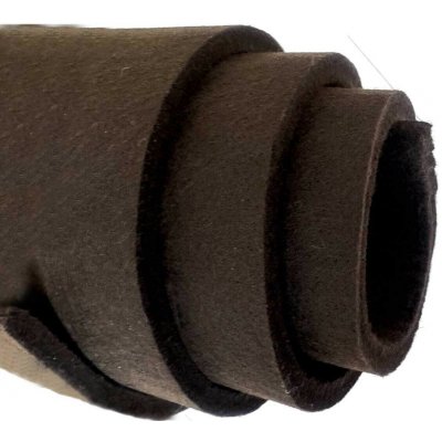 Technický filc 10 mm barva Hnědá, šířka 150 cm – Hledejceny.cz