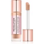 Makeup Revolution Conceal & Define krycí make-up F3 23 ml – Hledejceny.cz