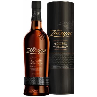 Ron Zacapa Edición Negra 23y 43% 0,7 l (tuba) – Hledejceny.cz