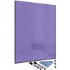 Tabule Glasdekor Magnetická skleněná tabule 120 x 90 cm lila