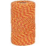 Páska pro elektrický ohradník šířka 10 mm žluto oranžová – Hledejceny.cz