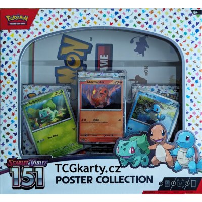 Pokémon TCG Scarlet & Violet 151 Poster Collection – Zboží Dáma