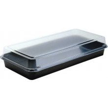 Lunch box černátransparentní 270x135x54mm, 100026367