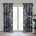 Takoy sametový závěs ESTER zdobený patinovým vzorem 140 x 250 cm-HF-460579 | 140 x 250 cm – Hledejceny.cz