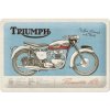 Obraz Postershop Plechová cedule: Triumph Bonneville - 30x20 cm