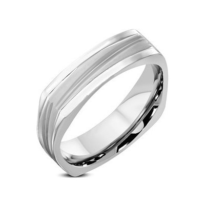 Šperky4U ocelový prsten OPR1826 7 – Zboží Mobilmania