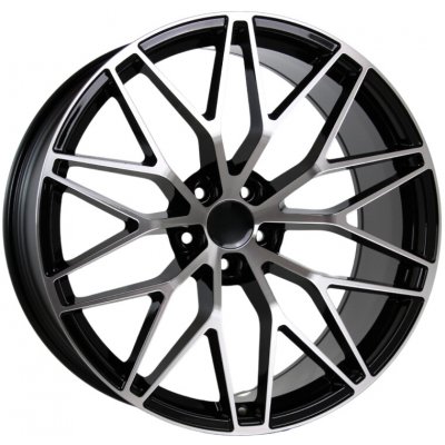 Racing Line 3S1067 11x21 5x130 ET58 black polished – Hledejceny.cz