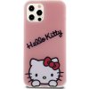 Pouzdro a kryt na mobilní telefon Hello Kitty IML Daydreaming Logo Apple iPhone 12/12 Pro, růžové