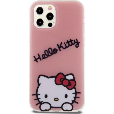 Hello Kitty IML Daydreaming Logo Apple iPhone 12/12 Pro, růžové