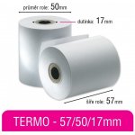 Pokladní kotouček TERMO 57/50/17mm – Zboží Živě