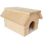 Truhlářství Zimný Domek pro křečka valbová střech ZV 117 12,5 x 10 x 17,5 cm – Sleviste.cz