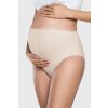 Těhotenské kalhotky Italian Fashion těhotenské kalhotky Mama maxi pudrová