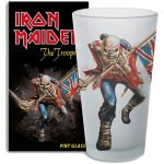 CurePink Sklenice Iron Maiden The Trooper KKLPGIM1 500 ml – Zboží Dáma