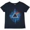 Dětské tričko Rock off tričko metal Pink Floyd DSOTM Blue Splatter navy černá