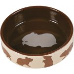 Trixie Keramická miska s motivem křečka 80 ml 8 cm – Zboží Dáma