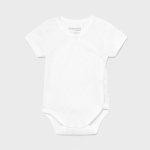 Body s krátkým rukávem zavinovací bílé NEWBORN Mayoral – Hledejceny.cz