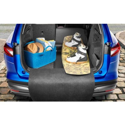 Rozkládací textilní a pogumovaný koberec do kufru Škoda Auto Škoda Enyaq iV 2021- 5LG061210 – Zboží Mobilmania