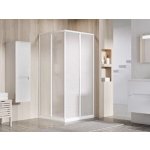 Ravak Supernova čtyřúhelníkový sprchový kout SRV2+SRV2, 80x80x195 cm, bílá, dekor pearl 14V401O211S – Zboží Mobilmania
