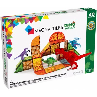 Magna-Tiles Dino World 40 – Zbozi.Blesk.cz